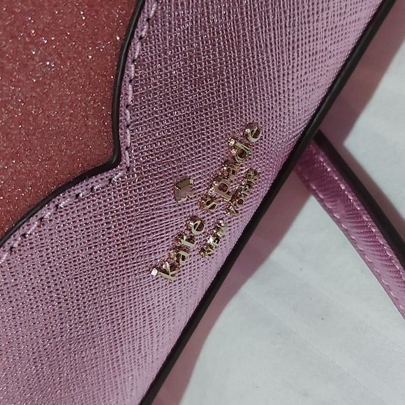 NWOT KATE SPADE Glitter LOLA Crossbody Bag - Picture 3 of 4